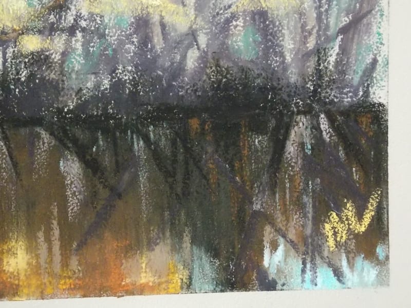 pastel painting of the Durbin Creek